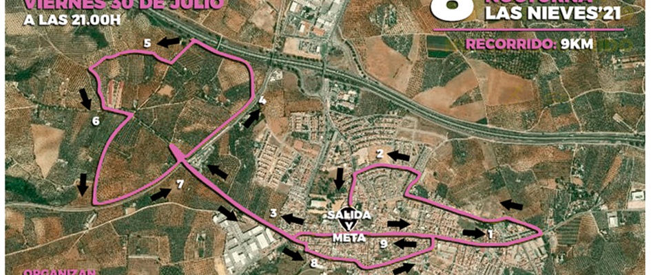 Deportes_Recorrido Nocturna Las Nieves