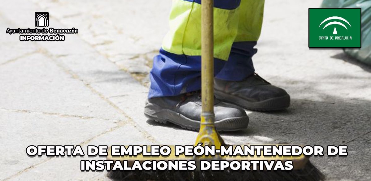 Empleo_Peón mantenedor deporte