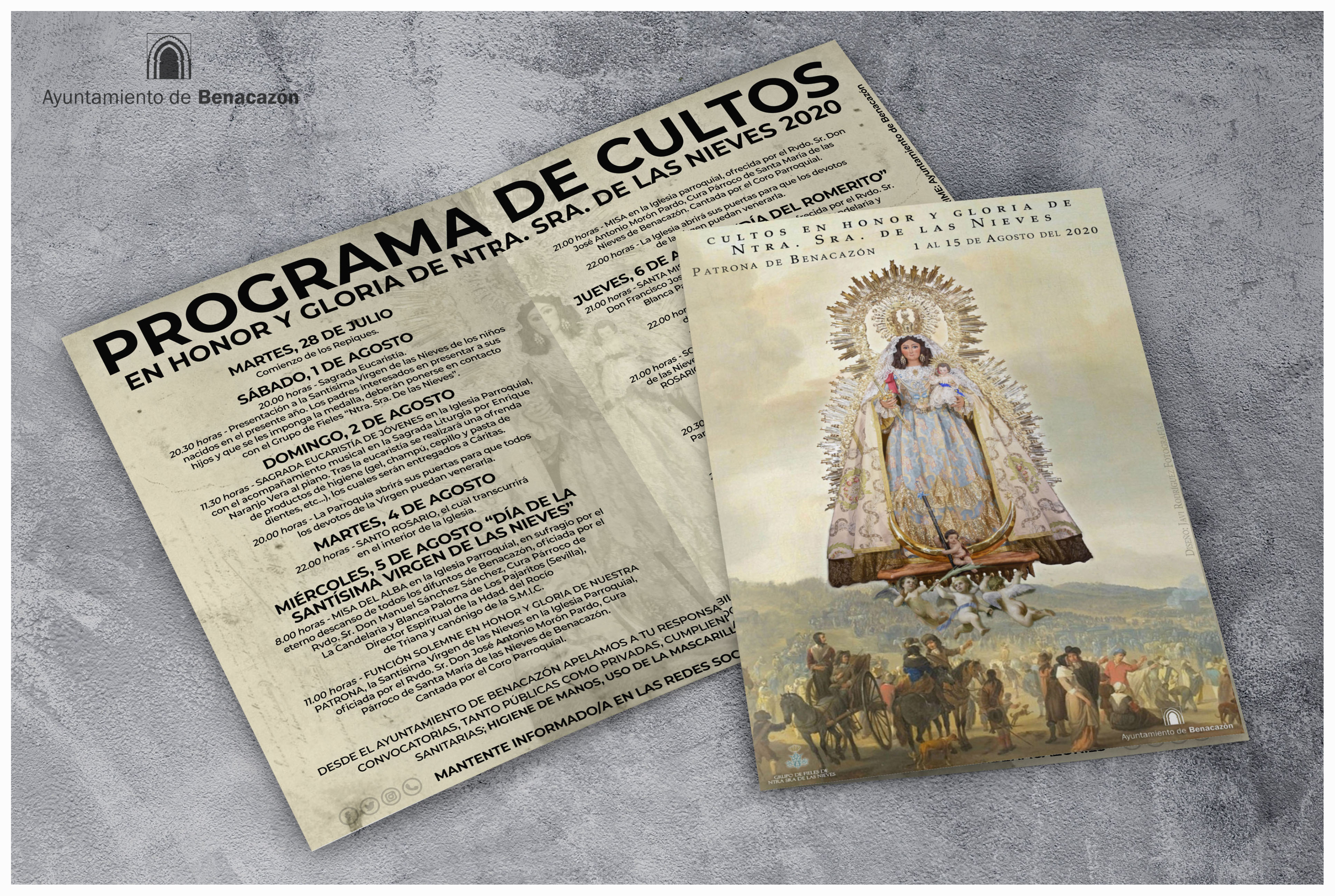 Festejos_Díptico Nieves