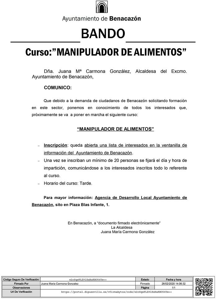 Formación_Curso Manipulador Alimentos