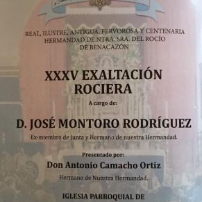 Hdad. Rocío_Pregón 2019