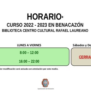Horario Biblioteca septiembre-2