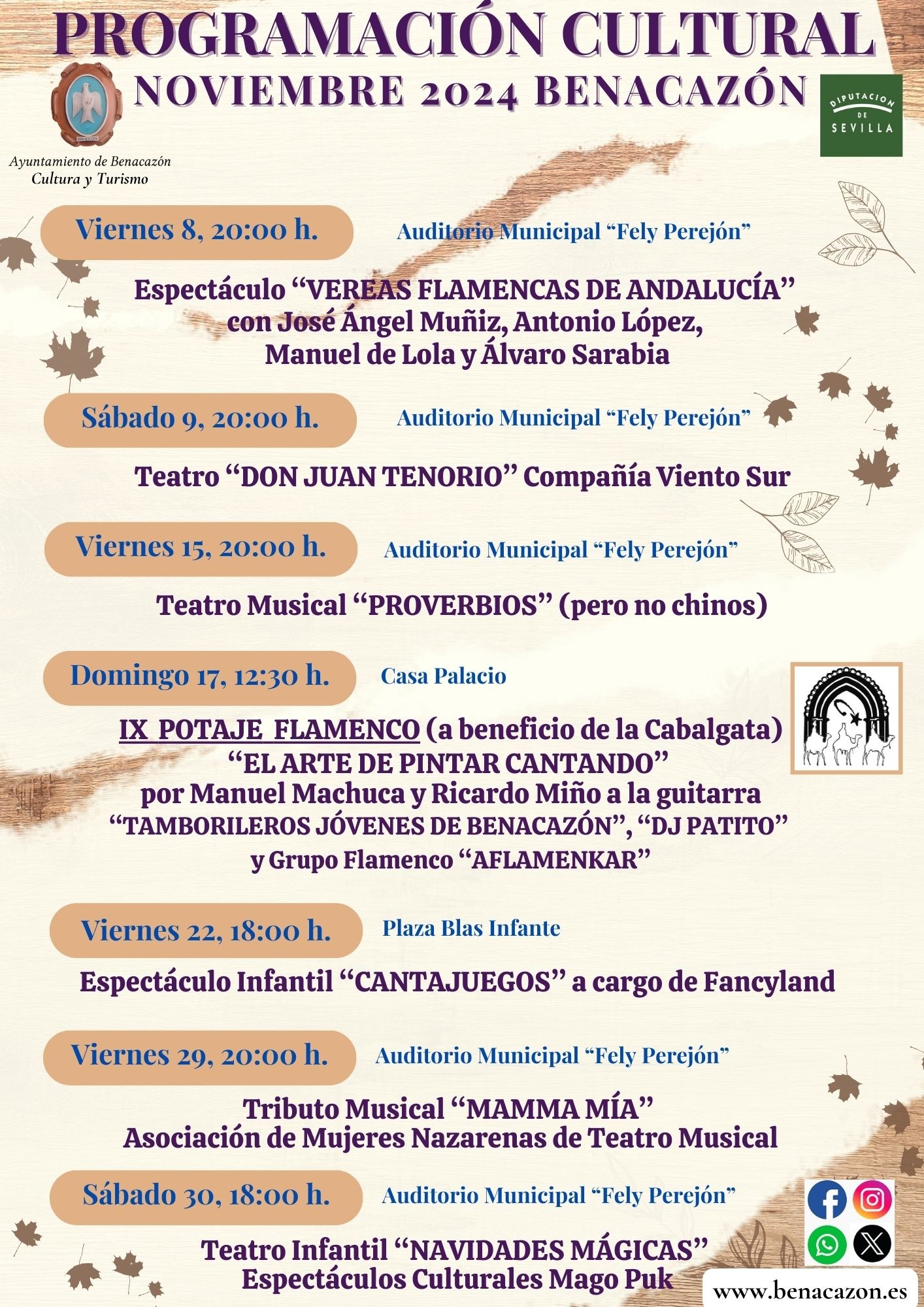 PROGRAMACIÓN Noviembre 2024