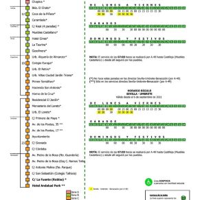 Servicios_Consorcio Transportes Nuevos Horarios Bus 2
