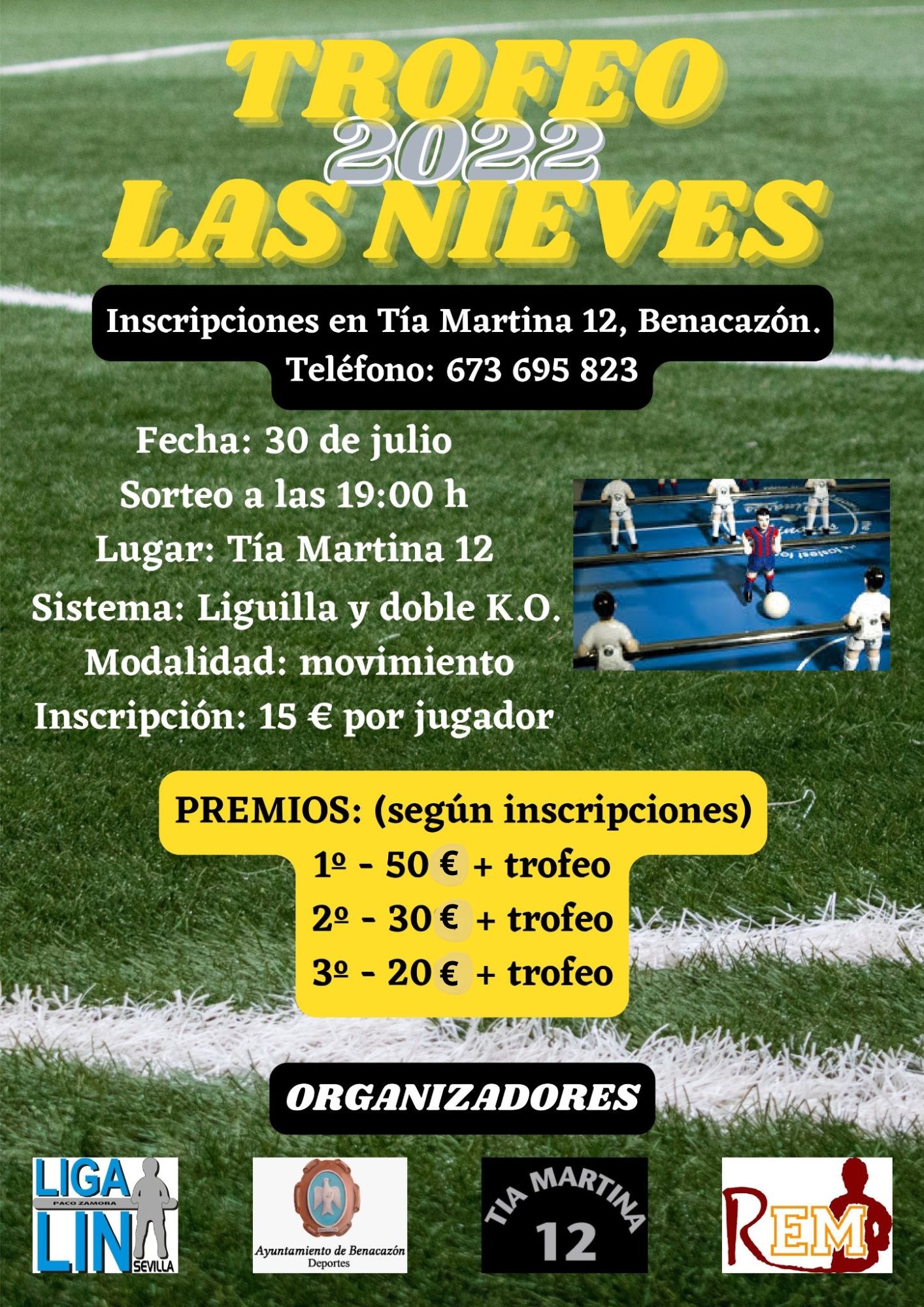 Trofeo Las Nieves Futbolín